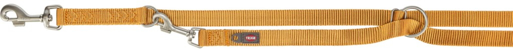 Premium laisse réglable, M–L: 2,00 m/20 mm, curry