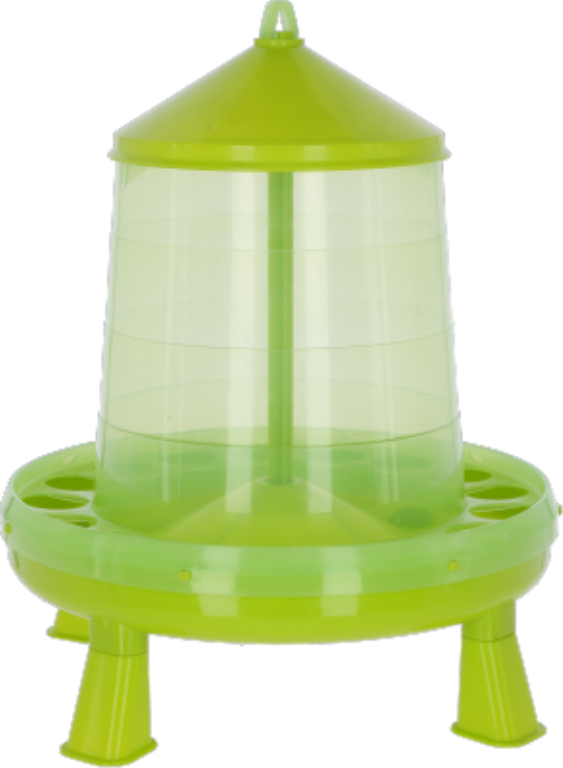 Nourrisseur automatique PP, pieds vert clair, 9,6L