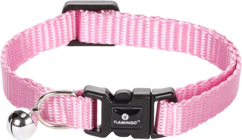CHAT COLLIER ZIGGI ROSE 20-35cm x 10mm x 2mm