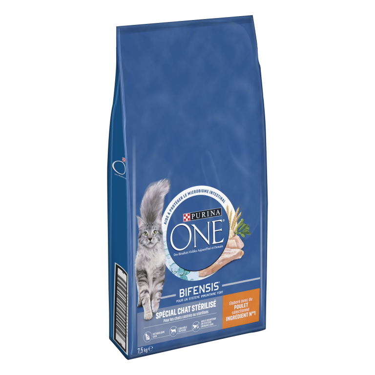 PURINA ONE CHAT STERILISE POULET - 7,5 KG