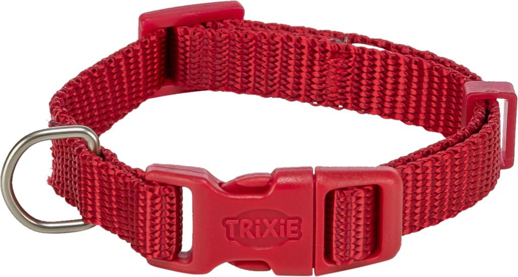 Premium collier, XXS–XS: 15–25 cm/10 mm, rouge