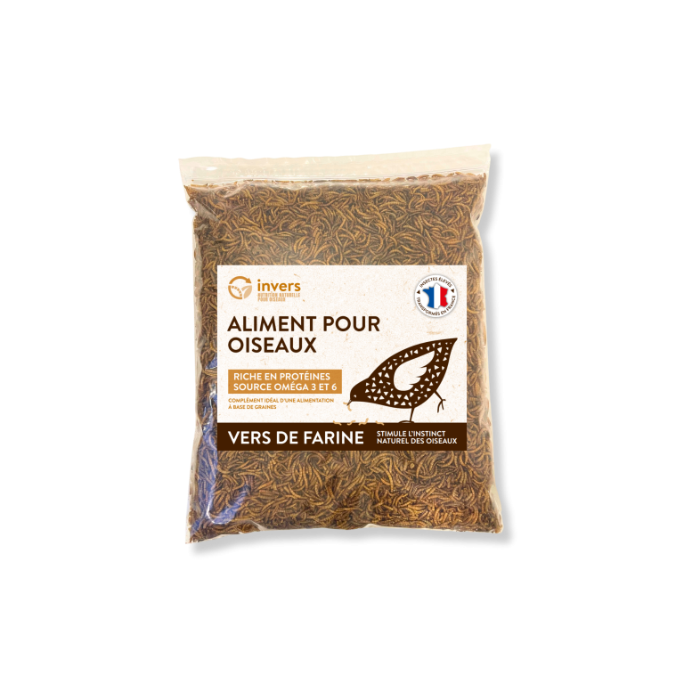 VERS DE FARINE DESHYDRATES 500G