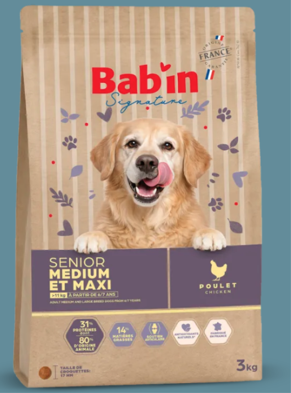 BAB'IN SIGNATURE MEDIUM & MAXI SENIOR 3 KG