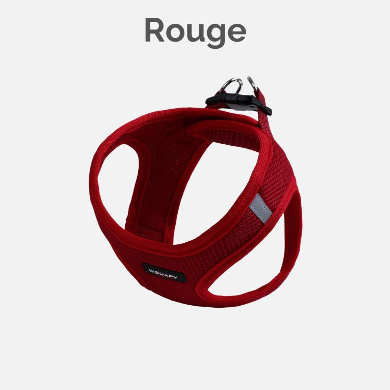 HARNAIS SOFT TM 12 * 42/47 CM ROUGE