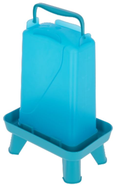 Abreuvoir pour volaille 3,5 L rectangulaire en plastique
