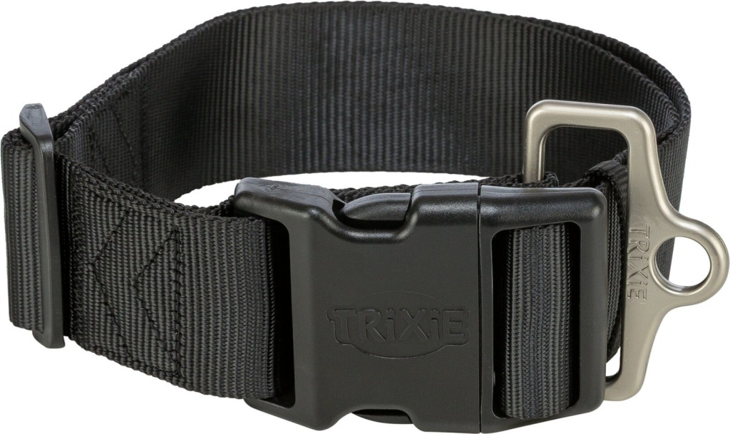 Premium collier, M–L: 40–60 cm/50 mm, noir