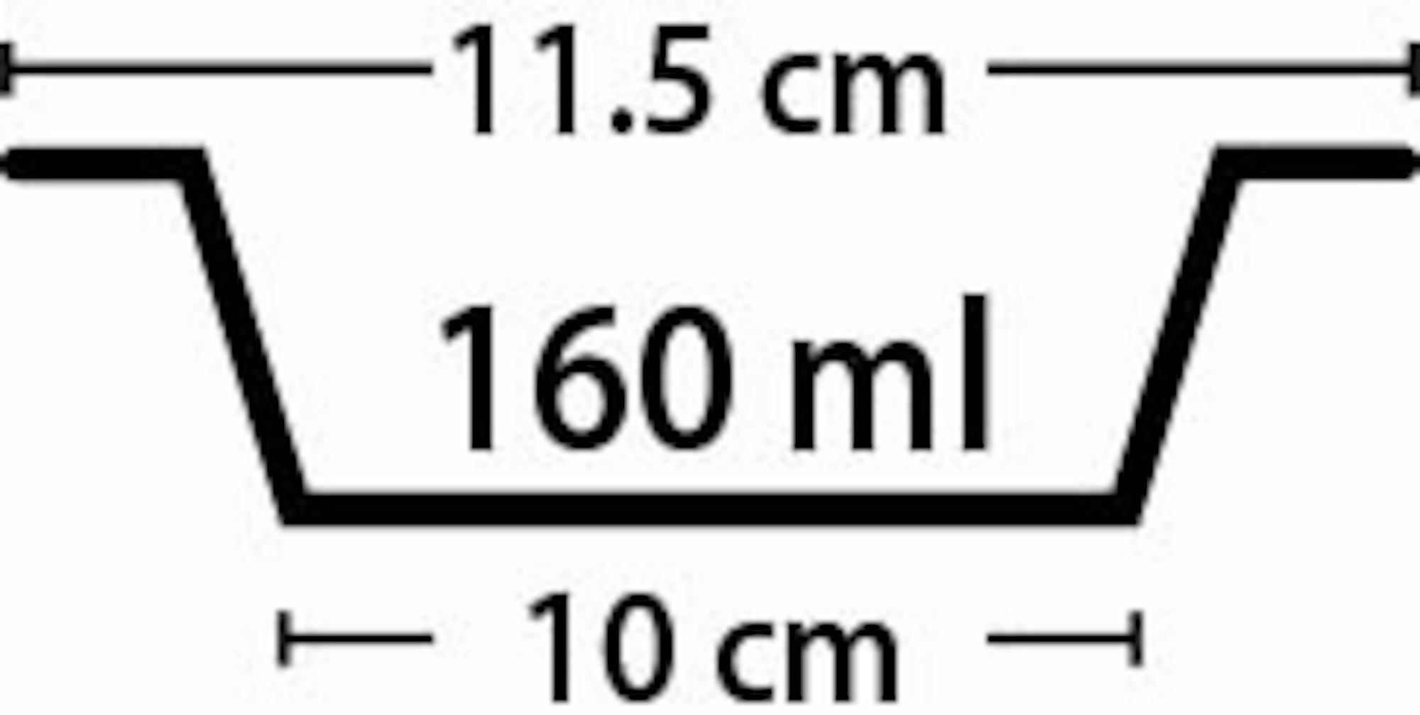 Gamelle pour la nourriture et l'eau Kena Rond Rose et Argent 11CM-180ML