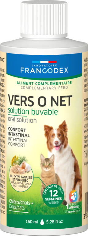 VERS O NET LIQUIDE 150ML CHIEN ET CHAT