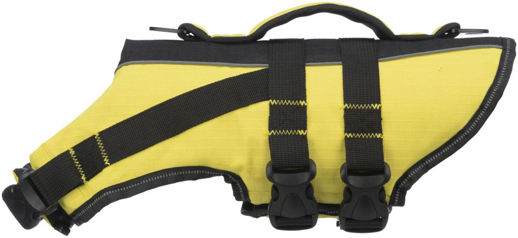 Gilet de sauvetage, XS: 28 cm, jaune/noir