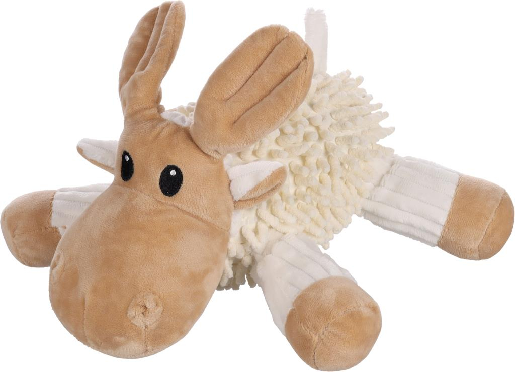 JOUET CHIEN FLUFA RENNE BEIGE