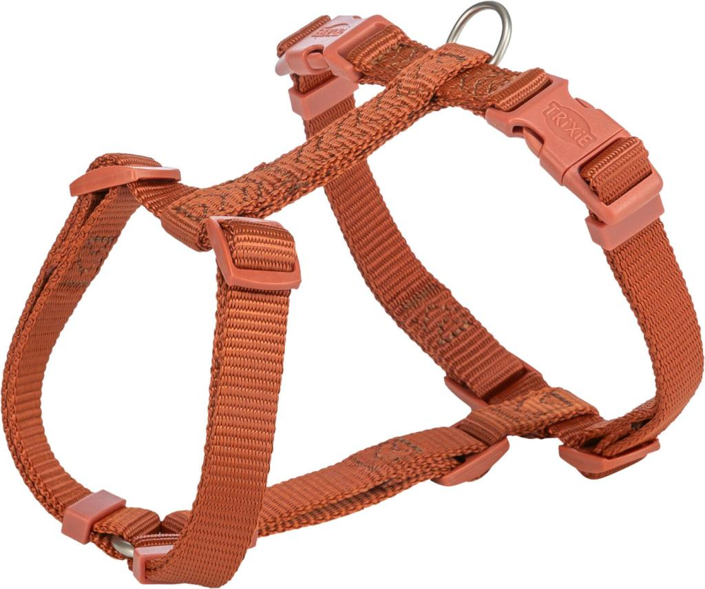 Premium harnais H, M–L: 52–75 cm/20 mm, rouille