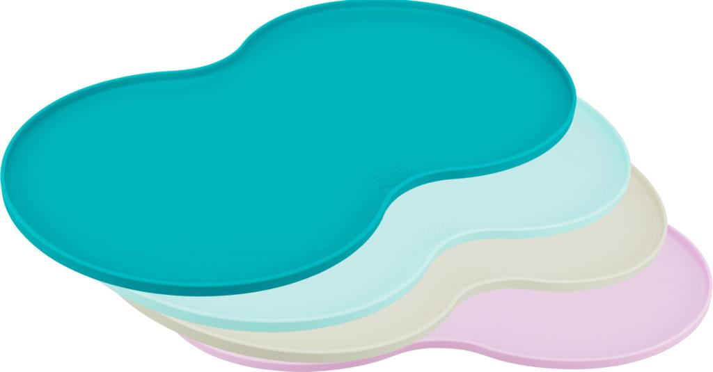 Set de table, en silicone, 48 × 27 cm, divers