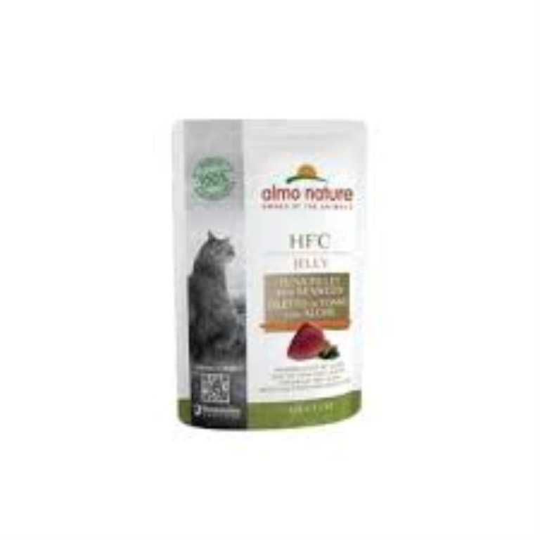 Almo Nature HFC Cuisine Jelly Filet de thon aux algues 55g