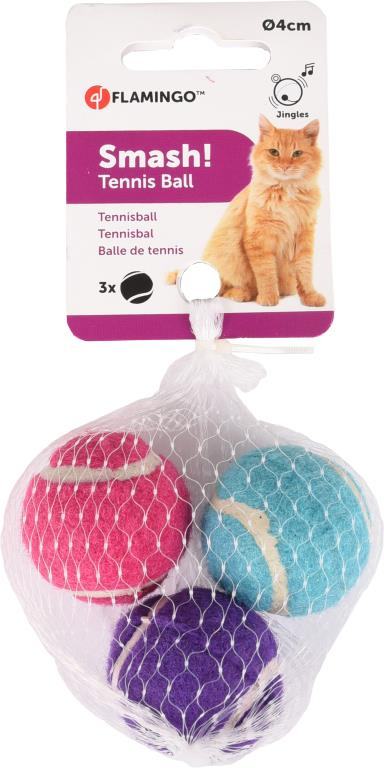 BALLE DE TENNIS  4CM 3PCS