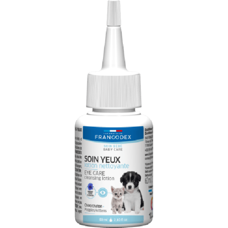 NETTOYANT POUR LES YEUX POUR CHIEN ET CHAT 125ml