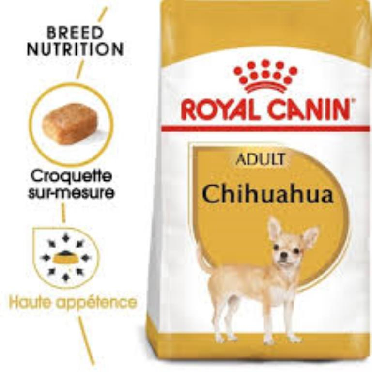 ROYAL CANIN CHIHUAHUA ADULT CHIEN PLUS DE 8 MOIS 3KG
