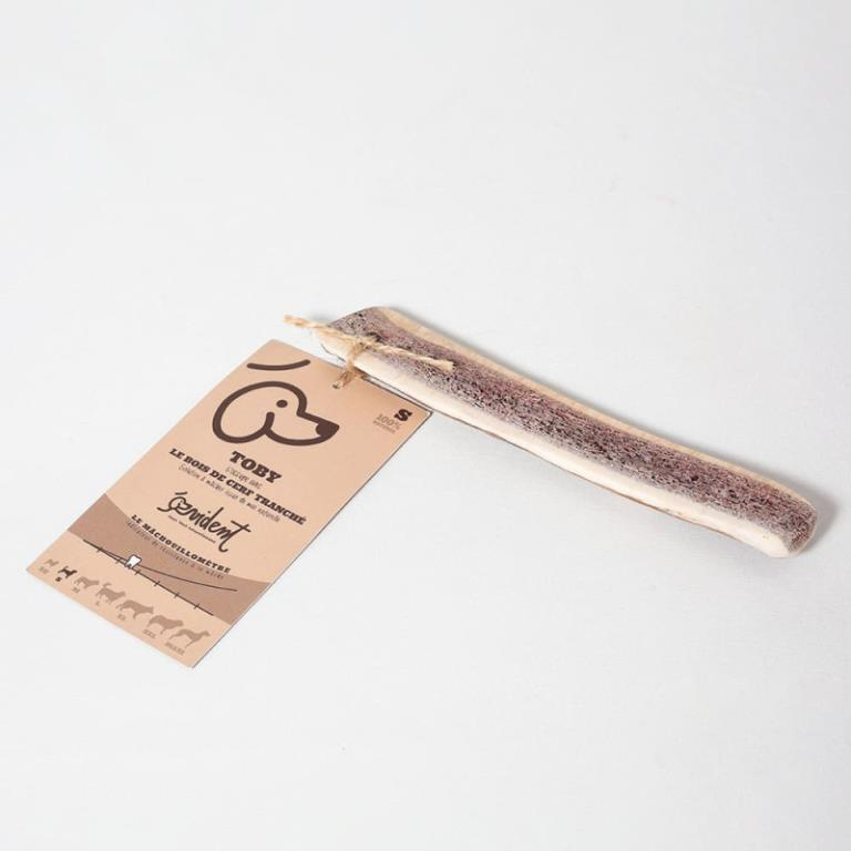 TOBY  BOIS DE CERF TRANCHE TAILLE S