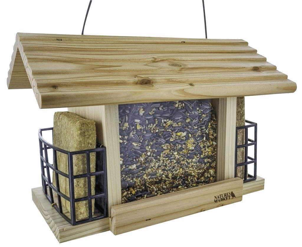 CANTINE ET MANGEOIRE POUR OISEAUX DE LA NATURE