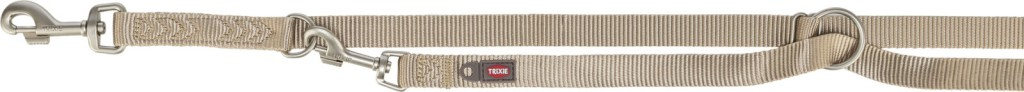 Premium laisse réglable, M–L: 2,00 m/20 mm, sable