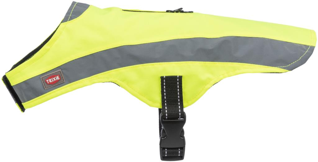Gilet de sécurité, réfléchissant, S: 35 cm, jaune fluo