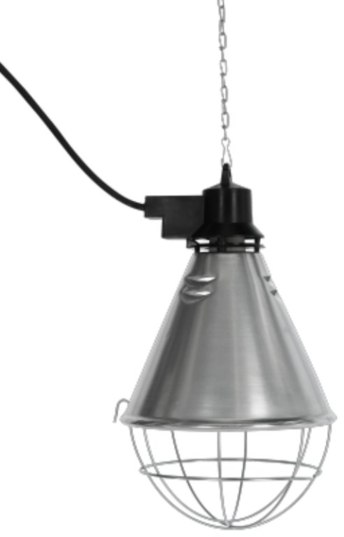 Protecteur de lampe infrarouge Ø21cm, câble 5m