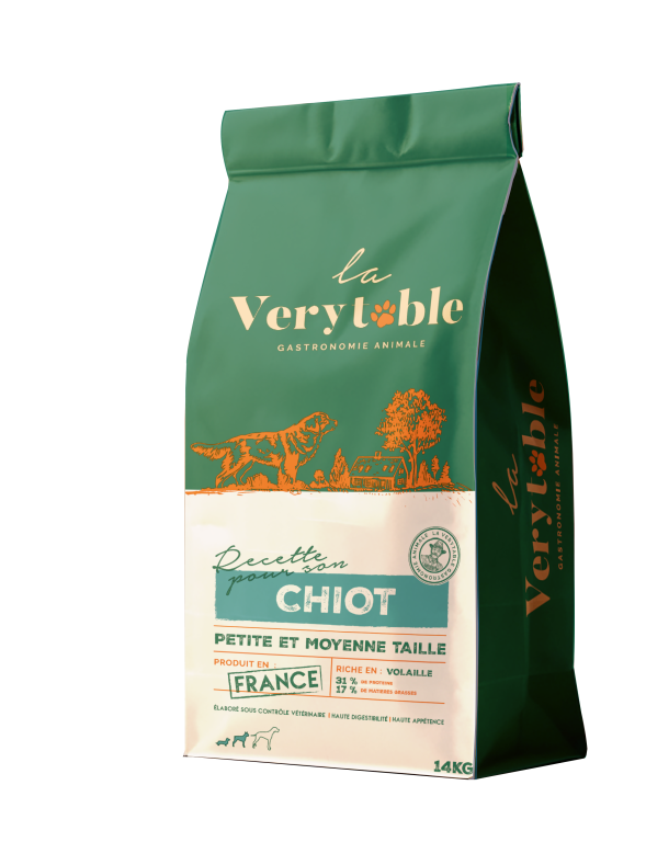 LA VERYTABLE CHIOT PETITES ET MOYENNES RACES 14kg