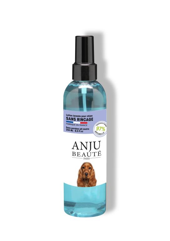 Lotion lavante sans rinçage chien 250mL HAMIFORM