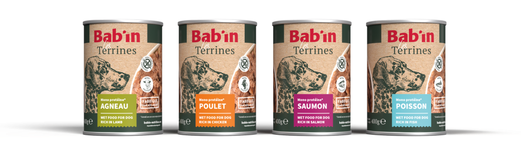 BAB'IN TERRINE CHIEN ADULTE AGNEAU - 400G