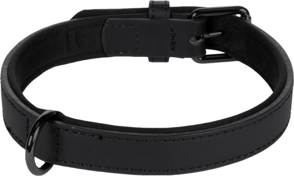 COLLIER CUIRE BINTI NOIR L 
