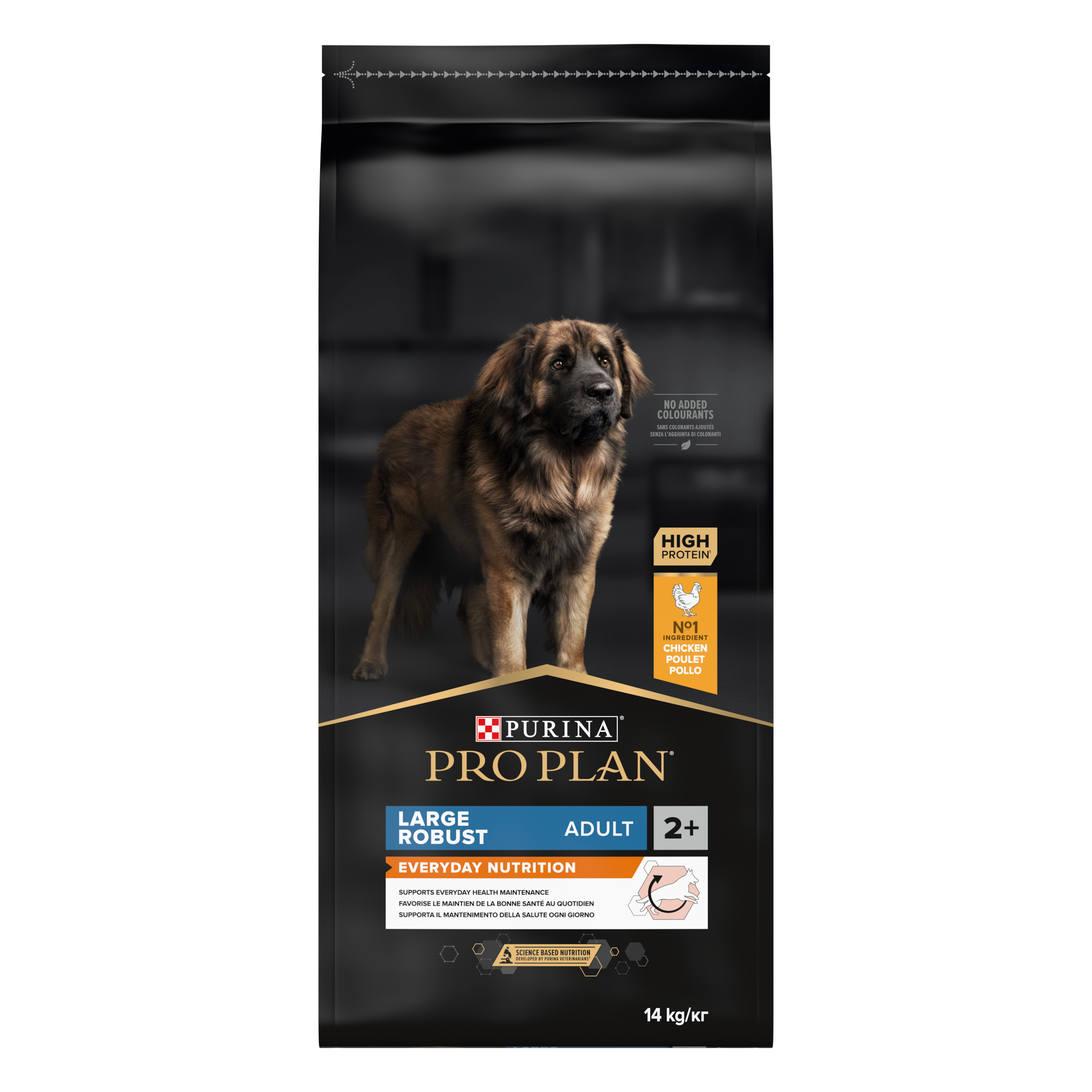 PRO PLAN Chien Large Adult Robust Everyday Nutrition Poulet 14KG