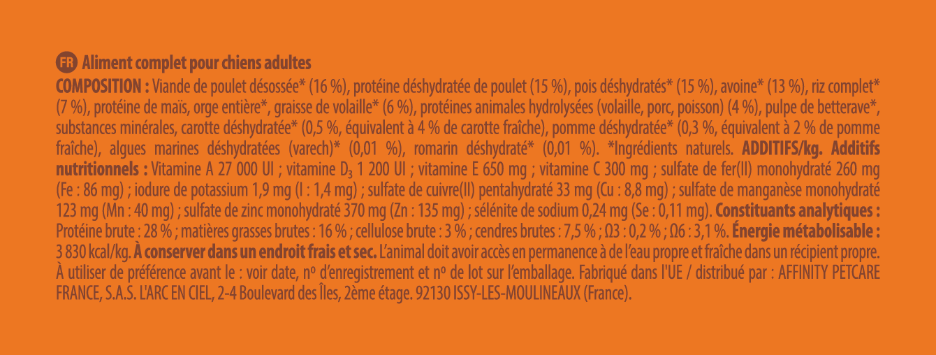 NATURE'S VARIETY chien Original med adult poulet 10kg