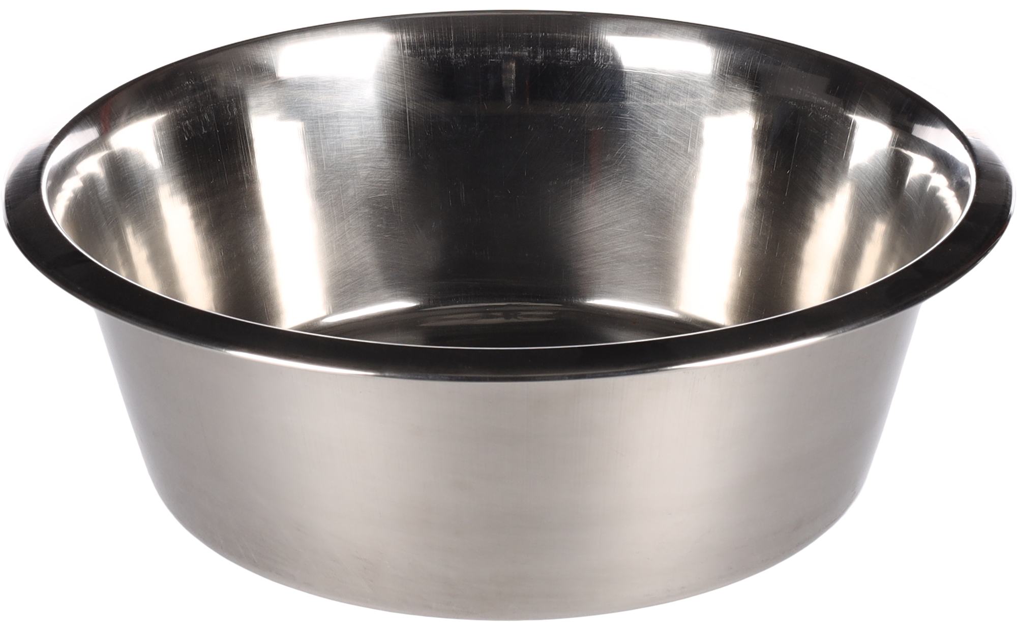 Gamelle pour la nourriture et l'eau Baldwin Rond Argent- 25cm -2500ml