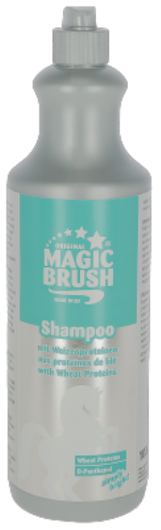 MagicBrush shampoing chev. aux protéines de blé, 1000 ml