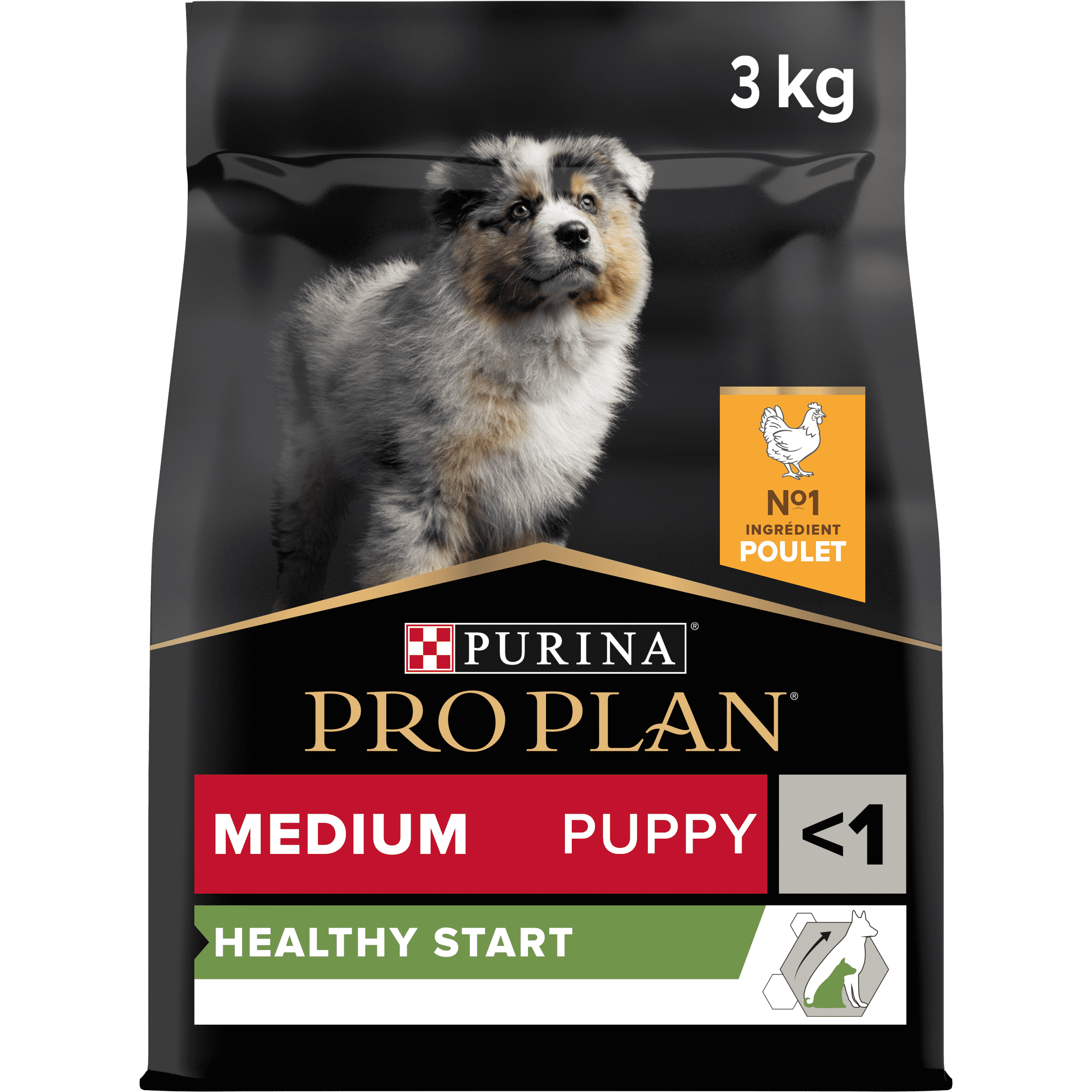 PRO PLAN Chien Medium Puppy Healthy Start Poulet 3KG