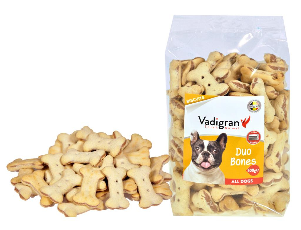 Snack chien Biscuits Duo Bones 500g