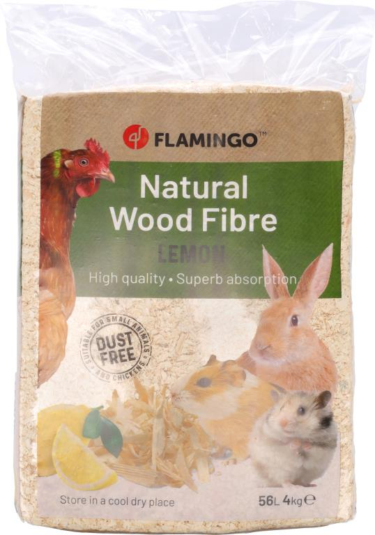 Fibre de bois avec parfum de citron 4kg 56L