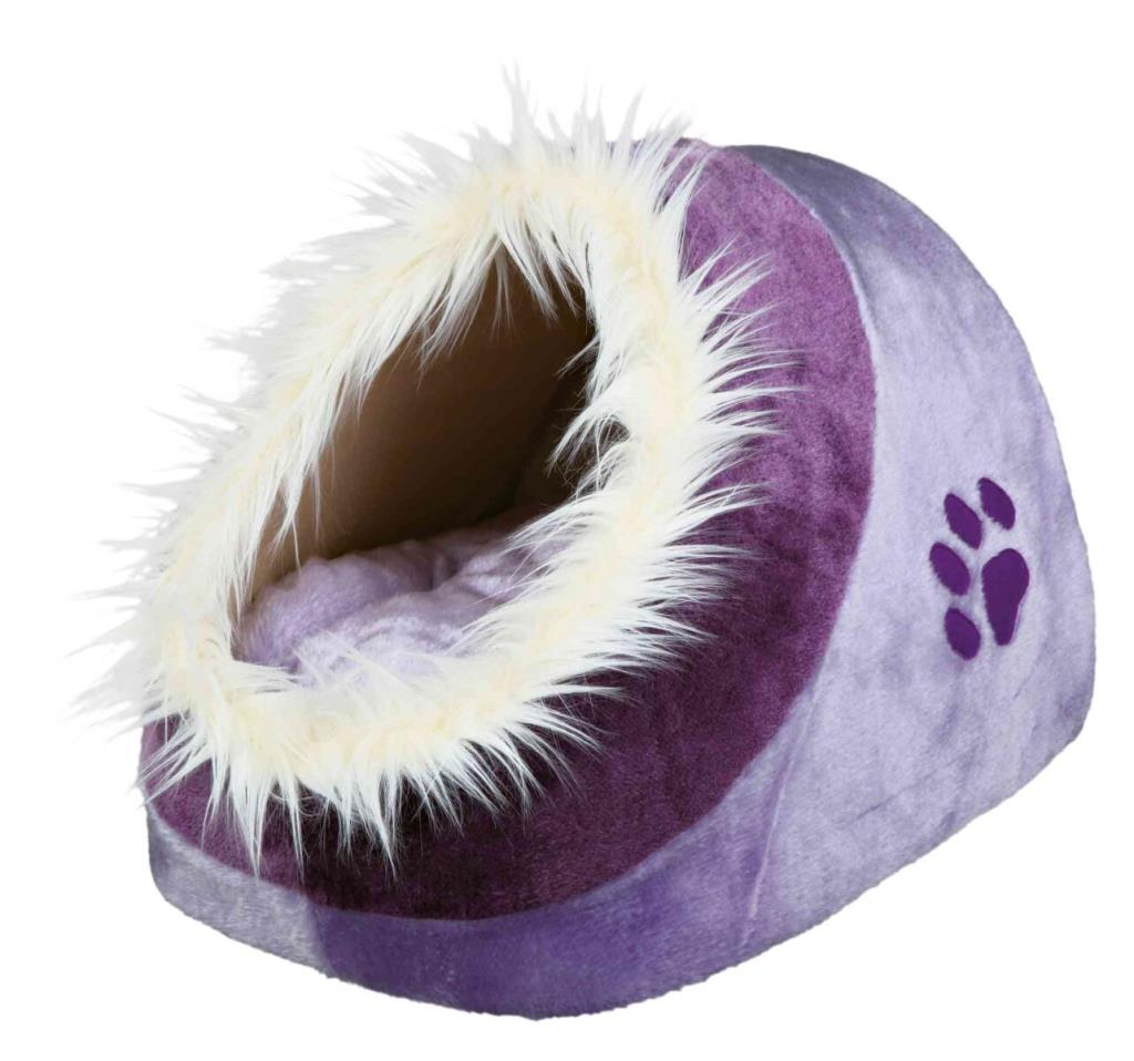 Abri Minou, 35 × 26 × 41 cm, beige/brun