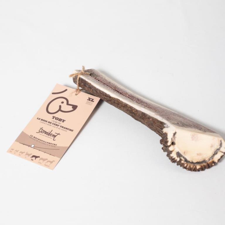 TOBY  BOIS DE CERF TRANCHE TAILLE XL