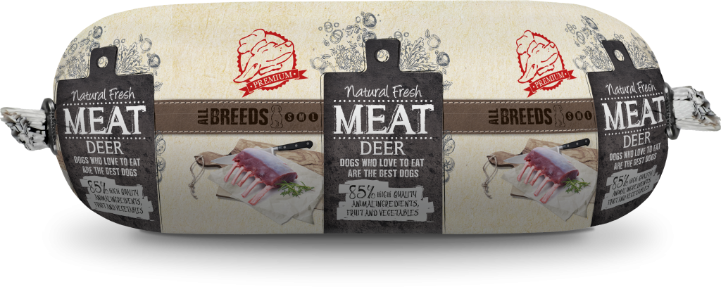 Natural Fresh MEAT SAUCISSE POUR CHIEN Cerf-600gr