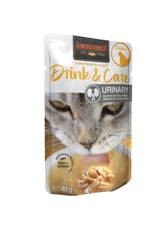 SOUPE LEONARDO DRINK CARE URINANY POULET 40G