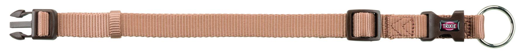 Premium collier, M–L: 35–55 cm/20 mm, caramel