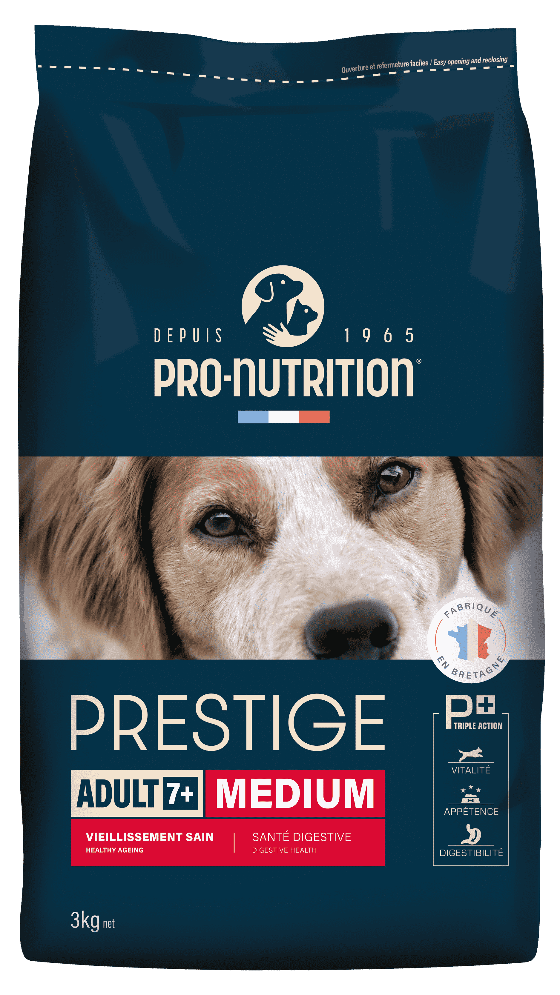 PRESTIGE CHIEN ADULT 7+ MEDIUM 3KG