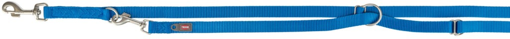 Premium laisse réglable, XS–S: 2,00 m/15 mm, bleu royal