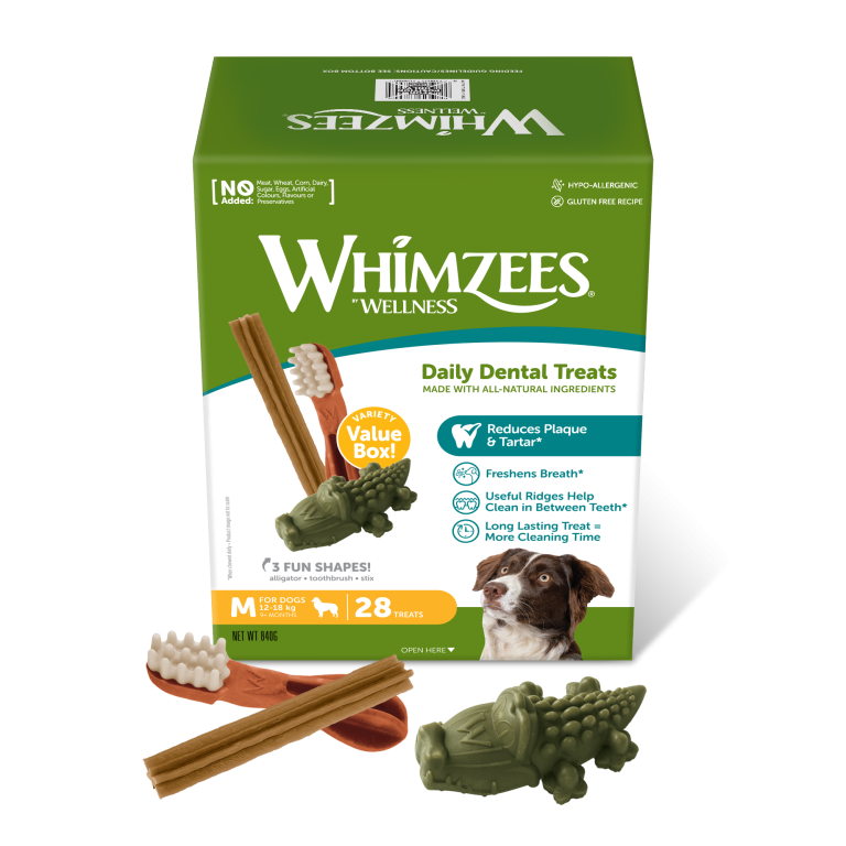 WHIMZEE Snack BOITE MIXTE M 28 friandises