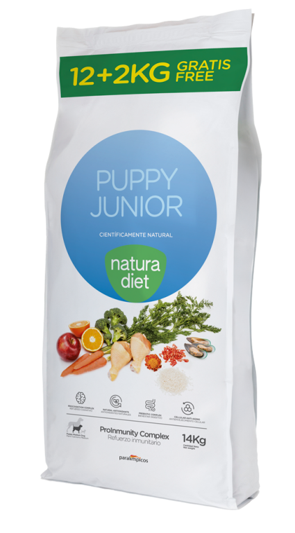 NATURA DIET PUPPY JUNIOR - 12 + 2 KG
