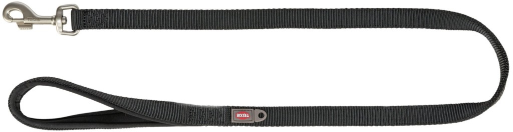 Premium laisse, XS: 1,20 m/10 mm, noir