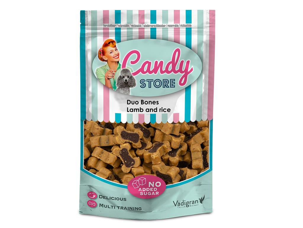 Candy Duo Bones agneau & riz 180g