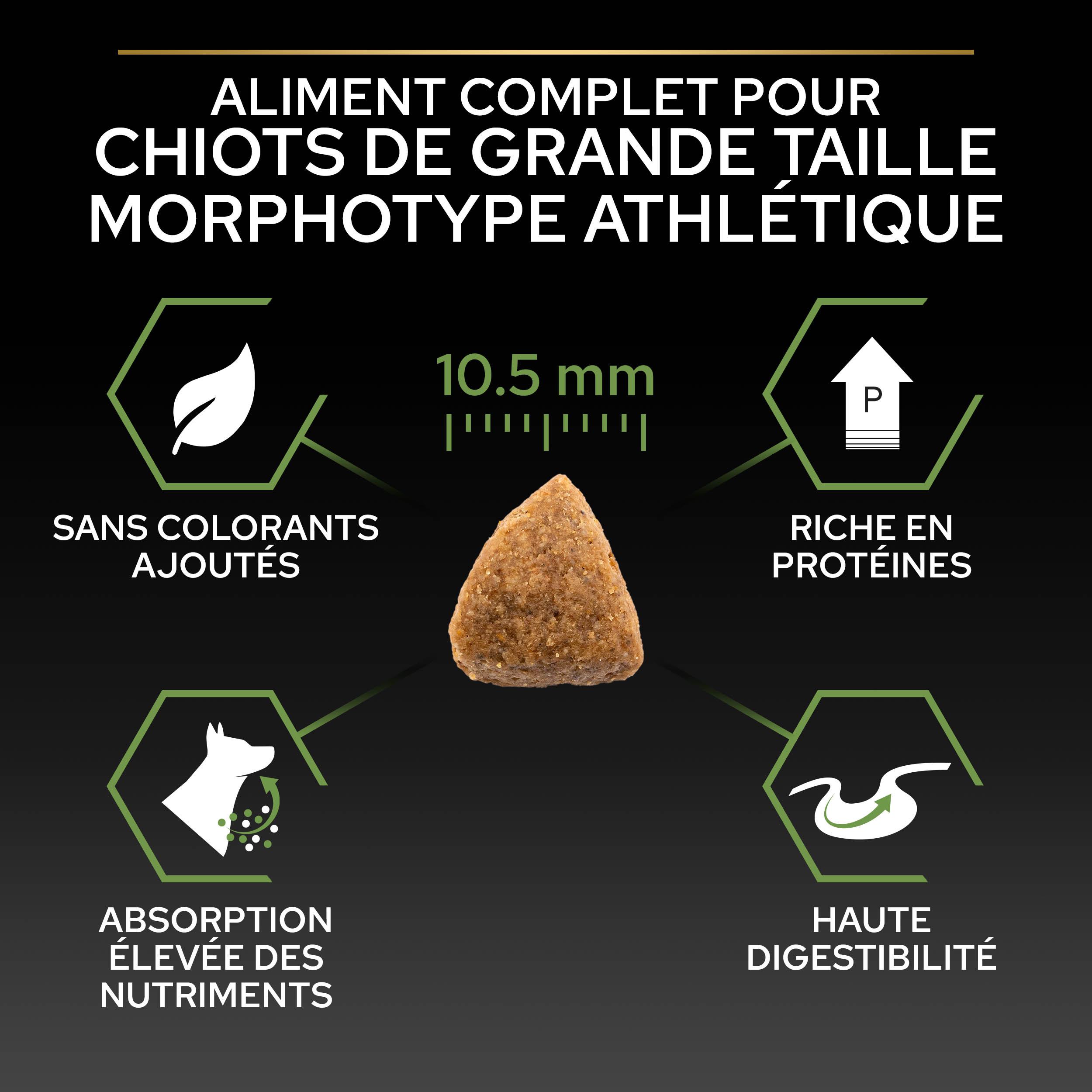 PRO PLAN Chien Large Puppy Athletic Healthy Start Poulet 12KG