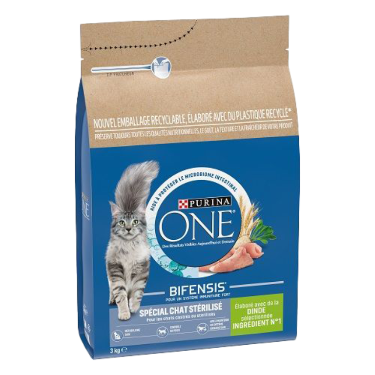 PURINA ONE CHAT DINDE 3KG