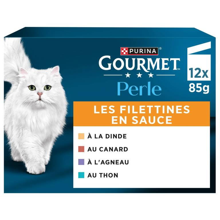 GOURMET Perle Les Filettines - 2 saveurs au choix - 12x85g